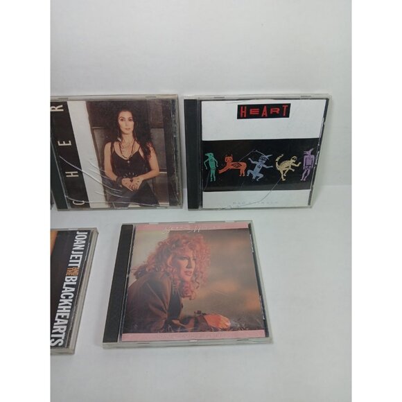 Mixed CD Lot Of 5 Alanis Morissette Cher Bette Midler Joan Jett Heart - Picture 4 of 5